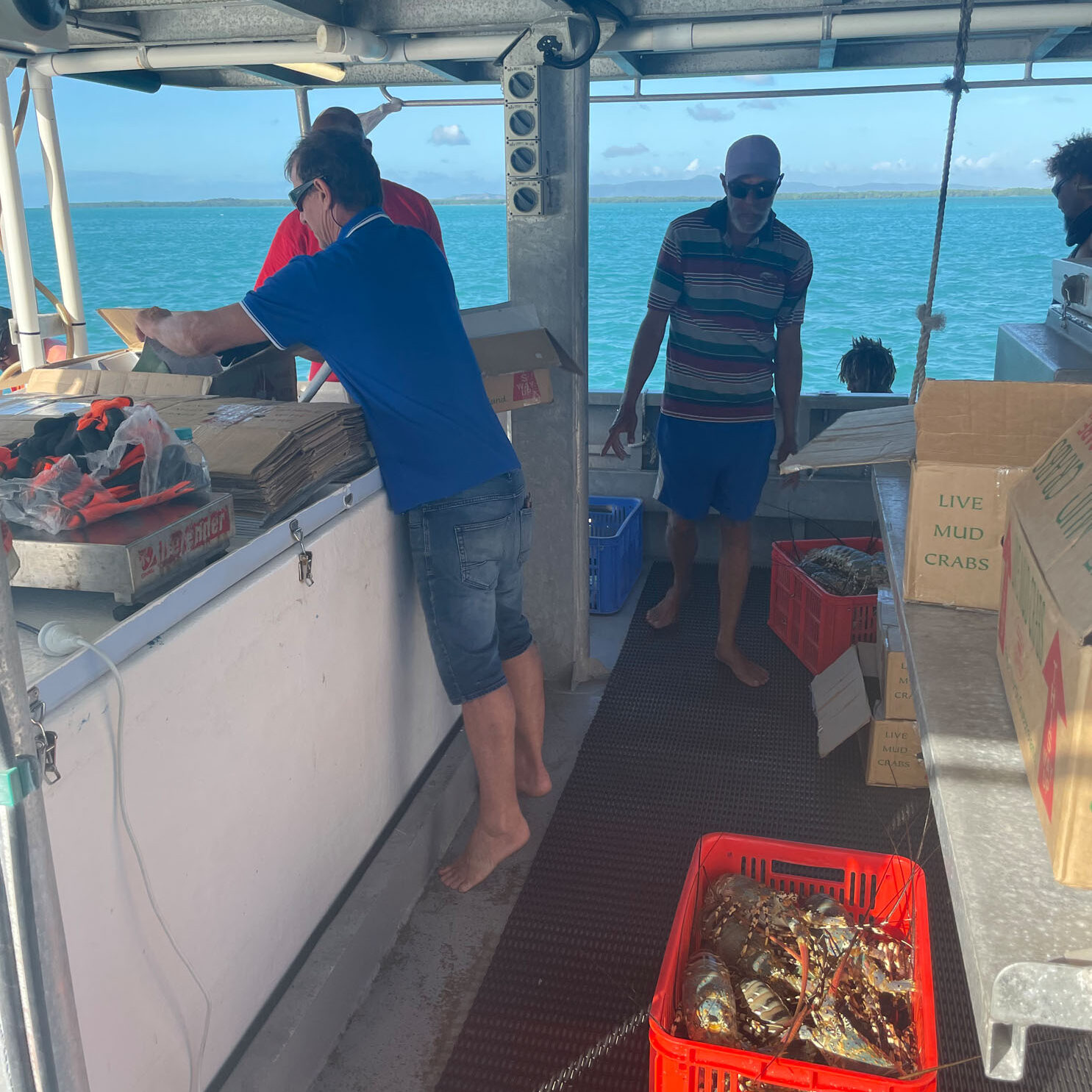Badu 2021-07-21 16.23.32 Tropical Rock Lobster fishing boat